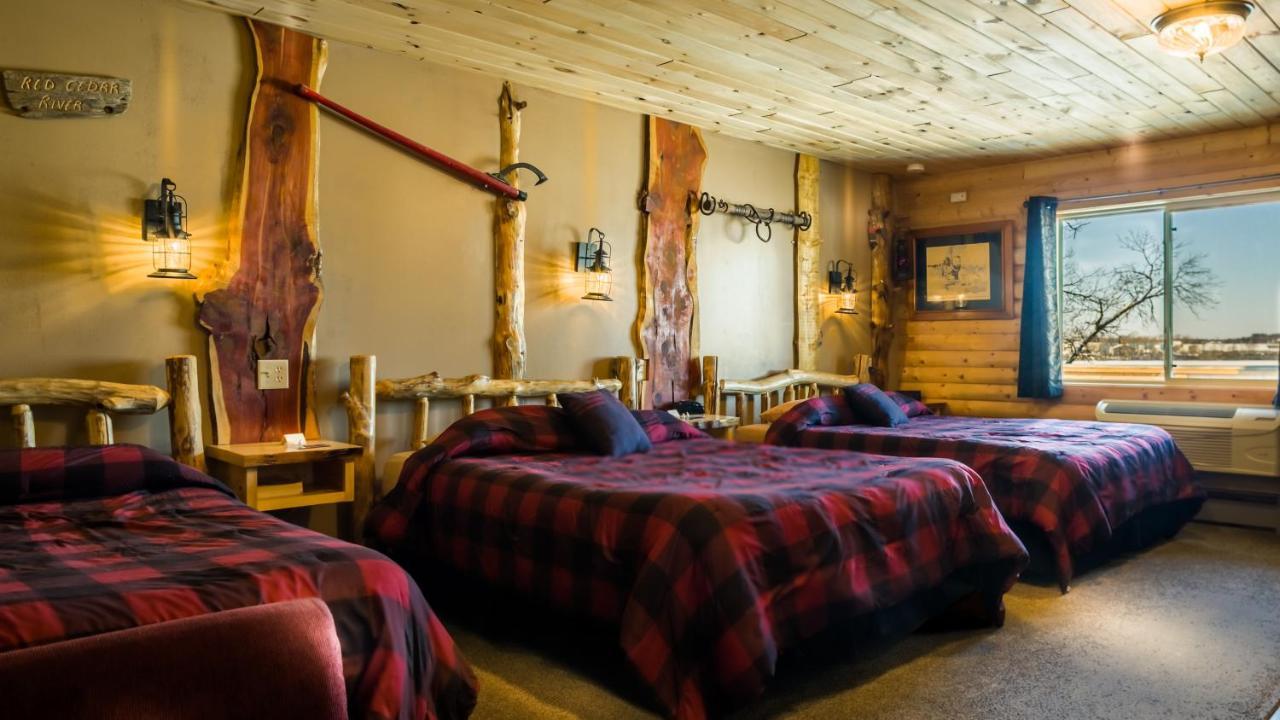 Curriers Lakeview Lodge Rice Lake Rom bilde