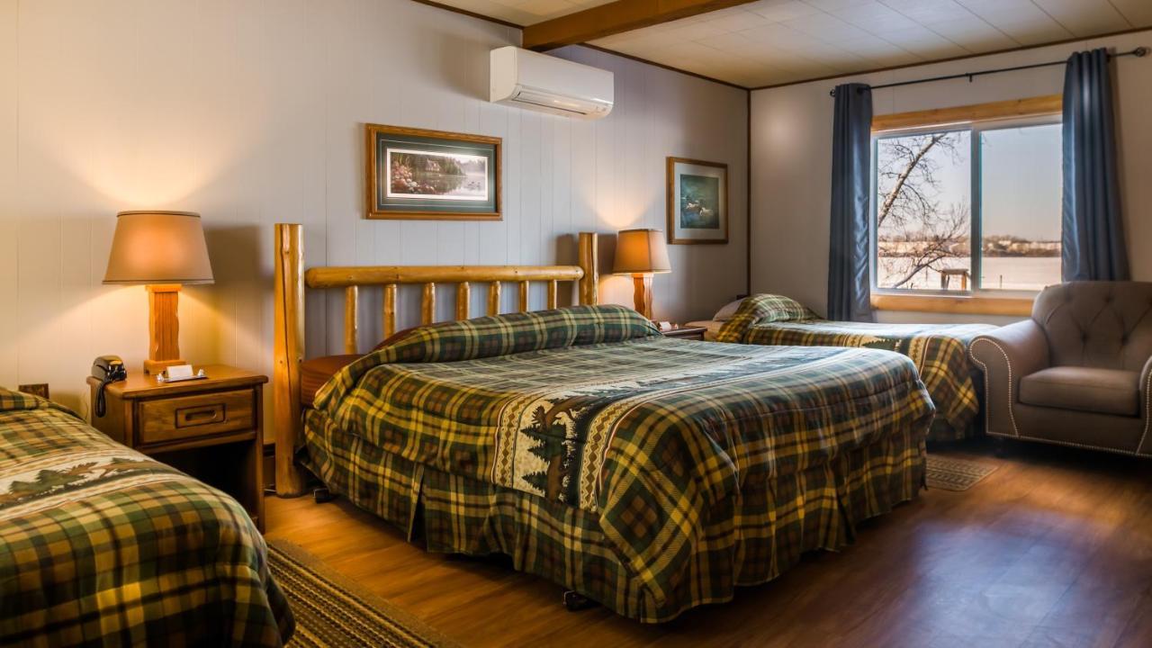 Curriers Lakeview Lodge Rice Lake Rom bilde