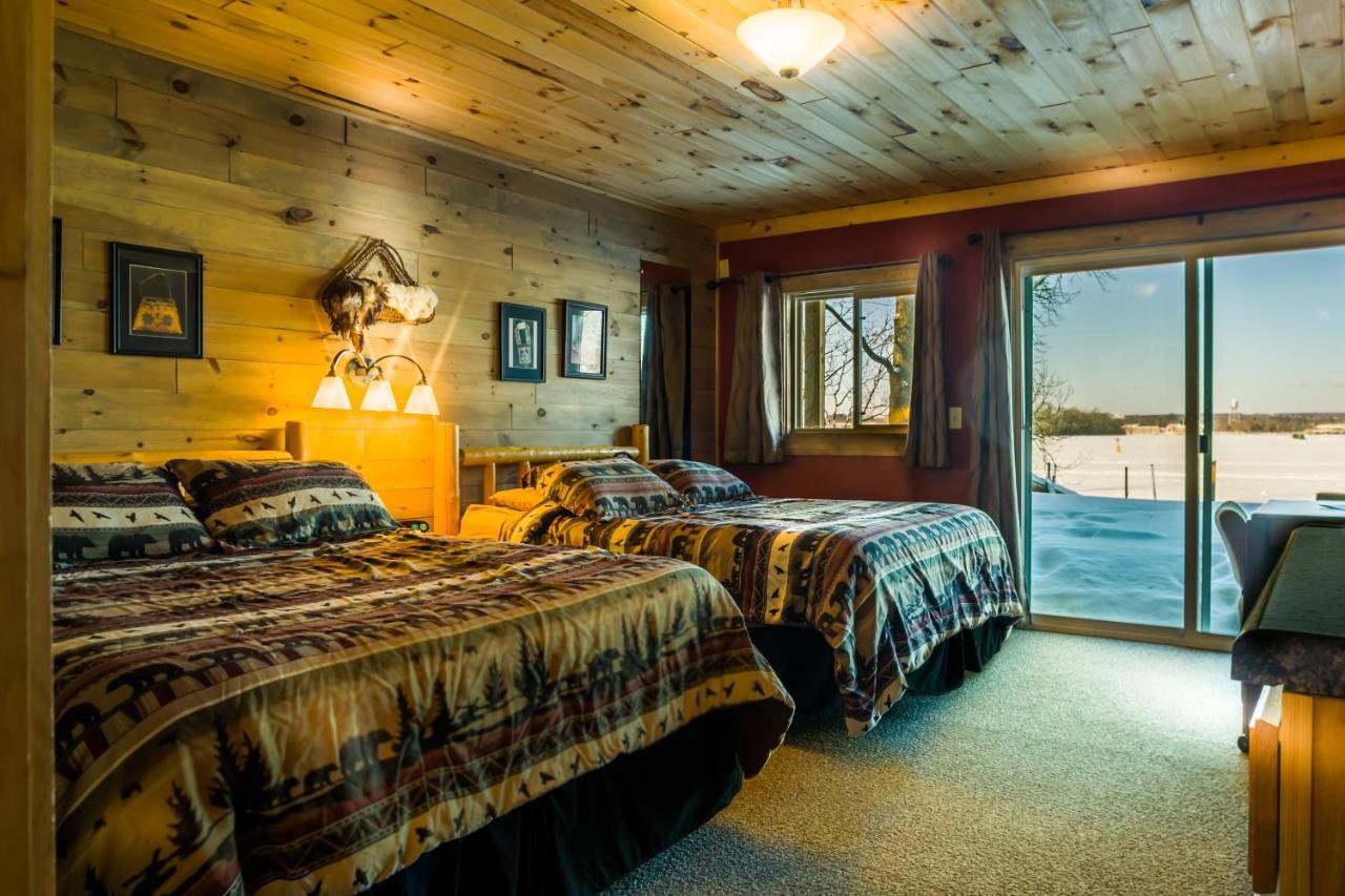 Curriers Lakeview Lodge Rice Lake Rom bilde
